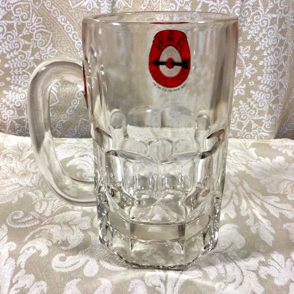 Vintage 1960’s A&W Heavy Glass Bullseye and Arrow Mug - Picture 4 of 8